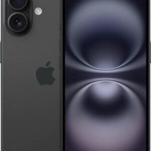 Refurbished Apple iPhone 16 - 128GB - Zwart