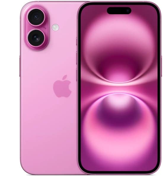 Refurbished Apple iPhone 16 - 128GB - Roze
