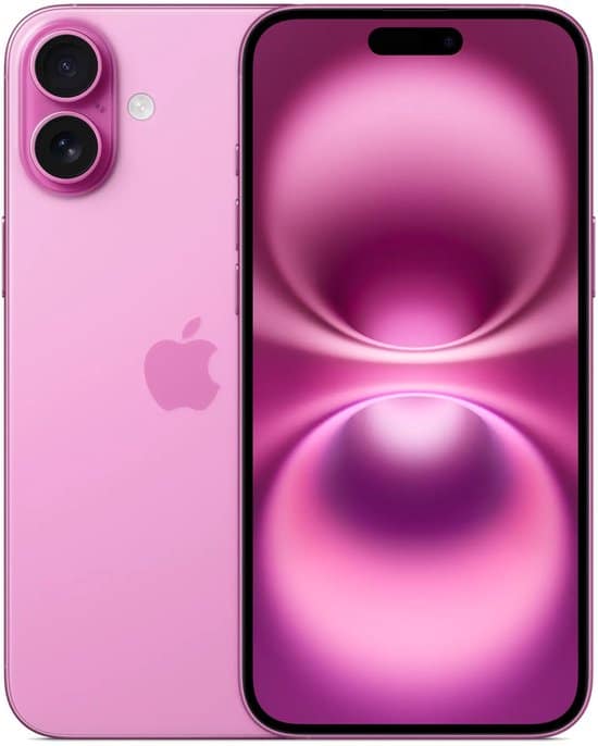 Refurbished Apple iPhone 16 Plus - 256GB - Roze