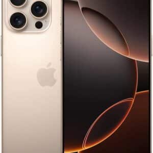 Refurbished Apple iPhone 16 Pro Max - 256GB - Desert Titanium