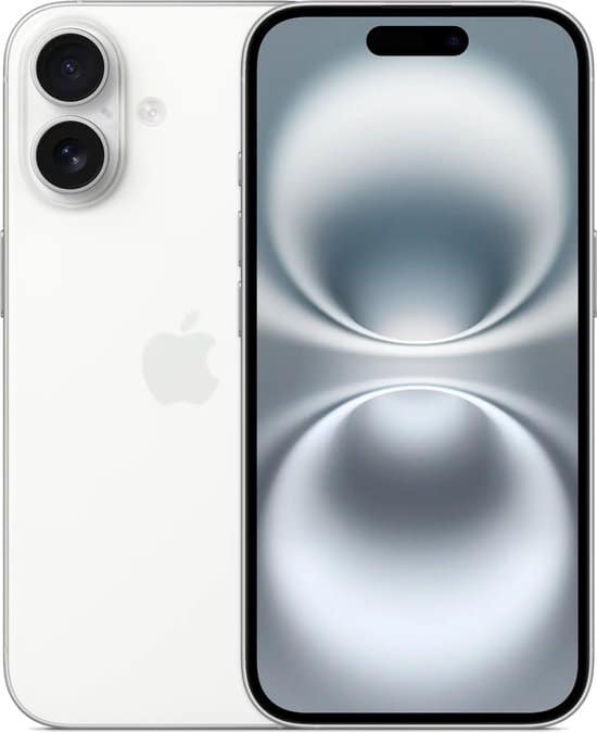 Refurbished Apple iPhone 16 - 256GB - Wit