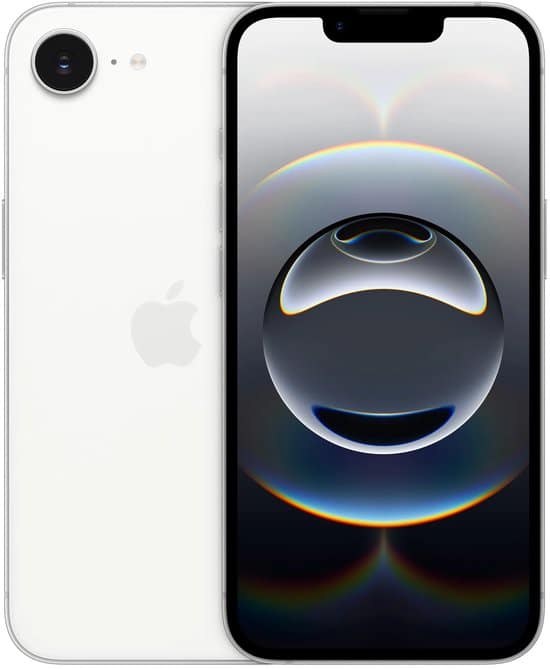 Refurbished Apple iPhone 16e - 256GB - Wit