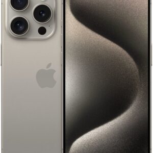 Refurbished Apple iPhone 15 Pro - 512GB - Naturel Titanium