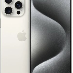 Refurbished Apple iPhone 15 Pro Max - 256GB - Wit Titanium