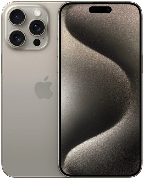 Refurbished Apple iPhone 15 Pro Max - 256GB - Naturel Titanium