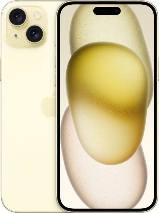 Refurbished Apple iPhone 15 Plus - 128GB -Yellow