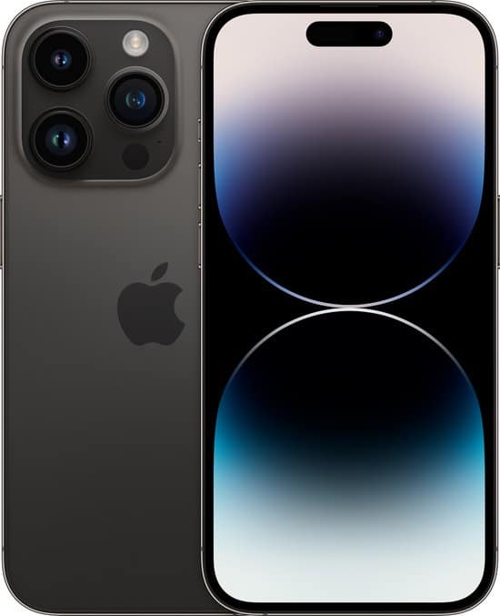Refurbished Apple iPhone 14 Pro - 256GB - Spacezwart