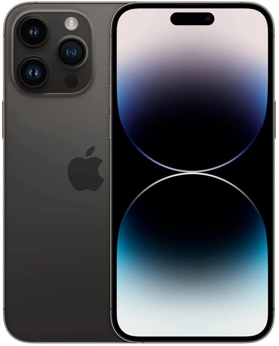 Refurbished Apple iPhone 14 Pro Max - 256GB - Spacezwart