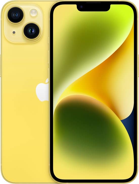 Refurbished Apple iPhone 14 - 512GB - Geel
