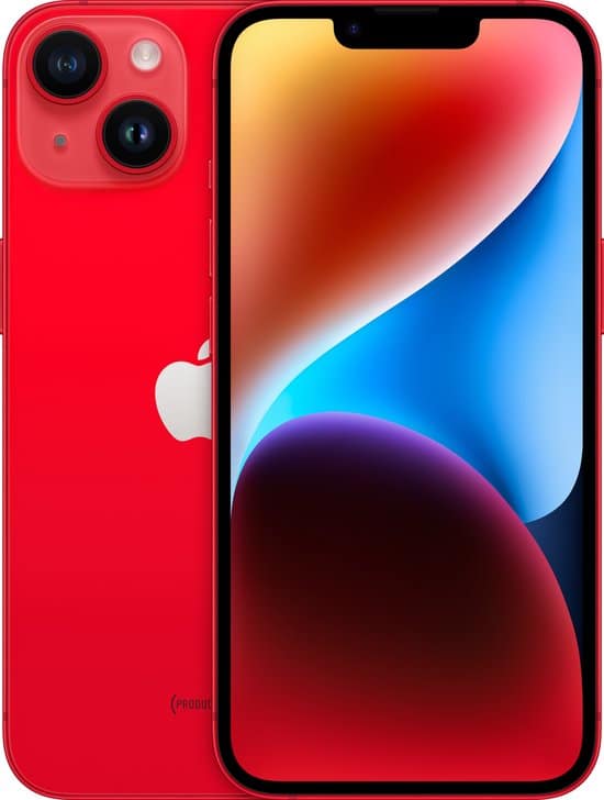 Refurbished Apple iPhone 14 - 128GB - Rood