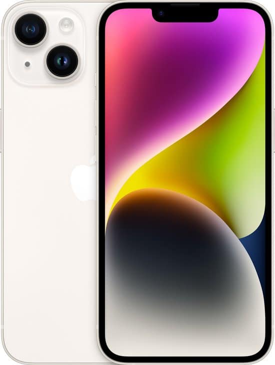 Refurbished Apple iPhone 14 - 128GB - Sterrenlicht