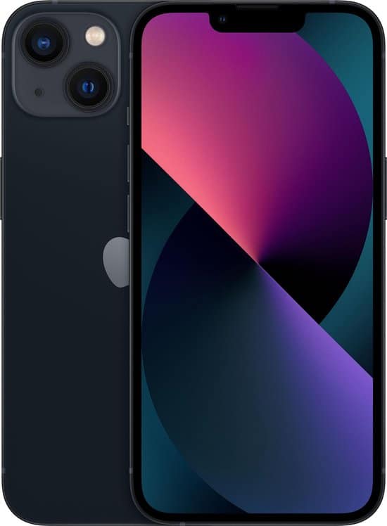 Refurbished Apple iPhone 13 - 256GB - Middernacht