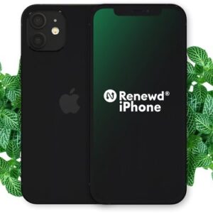 Refurbished Apple iPhone 12 - 64GB - Zwart