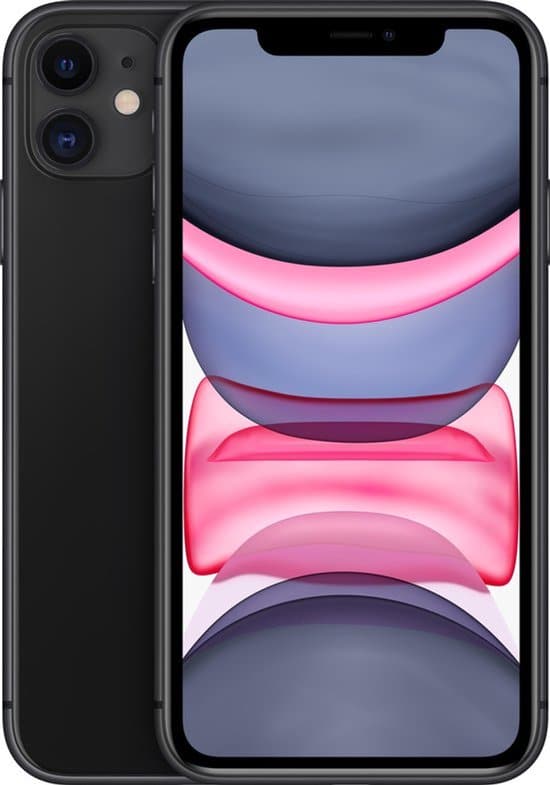 Refurbished Apple iPhone 11 - 64GB - Zwart