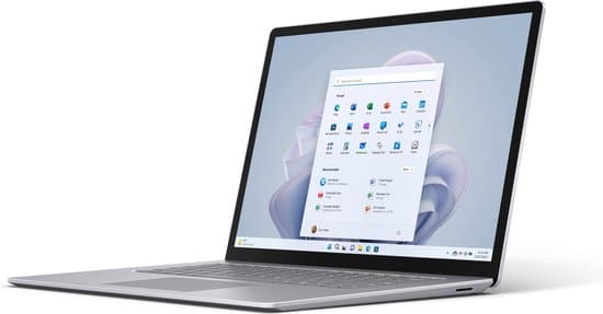Refurbished Microsoft Surface Laptop 5 Intel® Core™ i7 i7-1265U 38,1 cm (15") Touchscreen 8 GB LPDDR5x-SDRAM 256 GB SSD Wi-Fi 6 (802.11ax) Windows 11 Pro UK International Platina