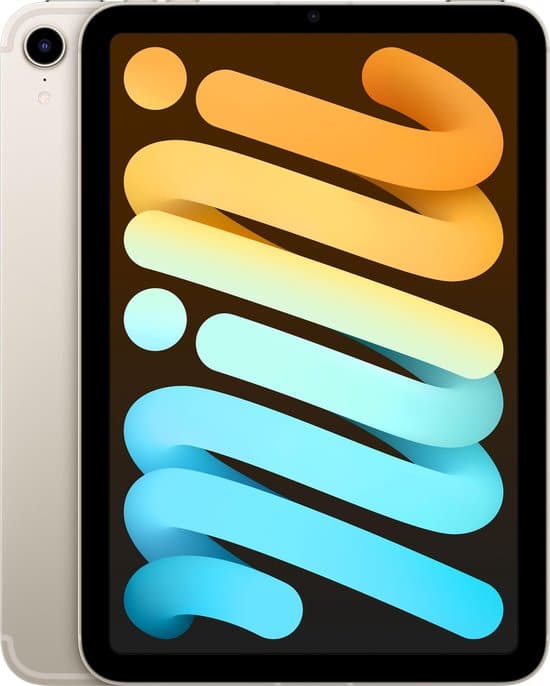 Refurbished Apple iPad mini (2021) - 8.3 inch - WiFi + 5G - 256GB - Sterrenlicht - 6e generatie