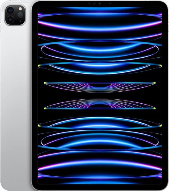 Refurbished Apple iPad Pro (2022) - 12.9 inch - WiFi - 256GB - Zilver - 6e generatie
