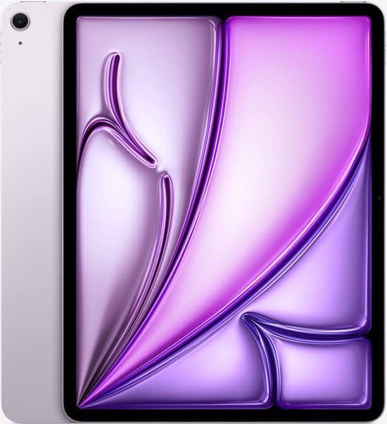 Refurbished Apple iPad Air (2024) - 13 inch - WiFi + Cellular - 256GB - Paars - 6e generatie