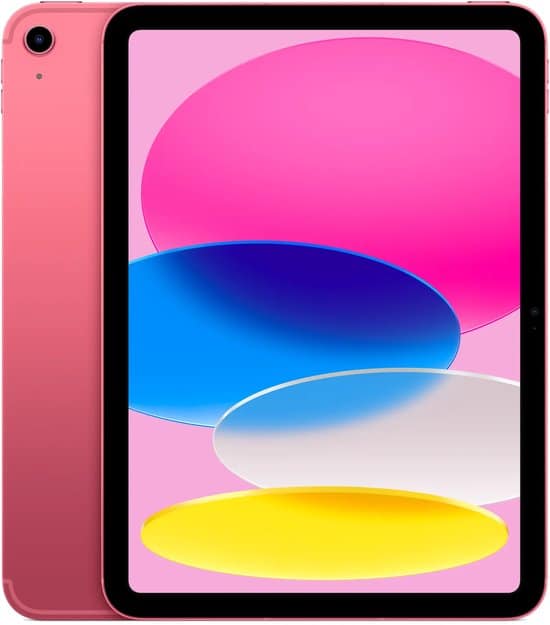Refurbished Apple iPad A16 (2025) - 11 inch - Wi-Fi + Cellular - 128GB - Pink - 11e generatie