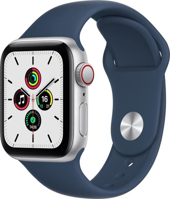 Refurbished Apple Watch SE 2021 - 40mm - 4G - GPS - Zilver