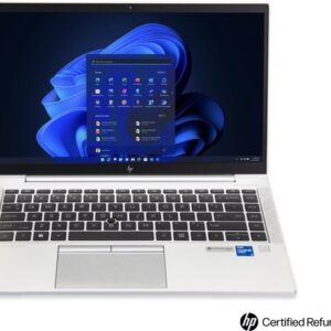 Refurbished HP EliteBook 840 G8 - Certified Refurbished - 14" FHD - Intel Core i5-1145G7 - 256 GB SSD - 16 GB RAM - Windows 11 Pro