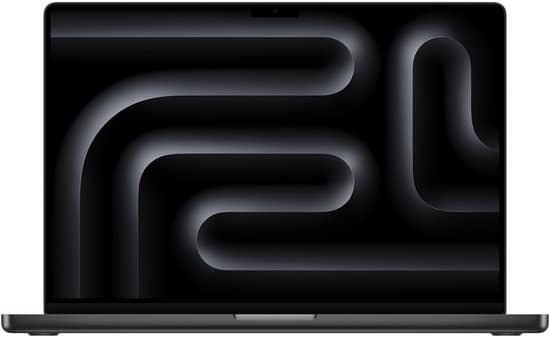 Refurbished MacBook Pro Retina 16" 2024 M4 Pro 4,5 GHz 24 GB 512 GB SSD Zwart Sidéral