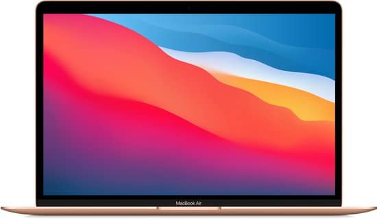 Refurbished Apple MacBook Air (2020) MGND3N/A - 13.3 inch - Apple M1 - 256 GB - Roségoud - QWERTY