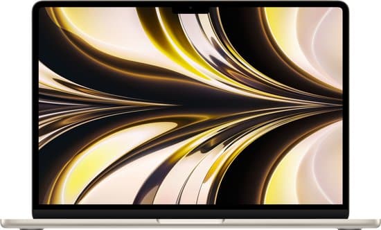 Refurbished Apple MacBook Air (2022) MLY13N/A - 13.6 inch - Apple M2 - 256 GB - Sterrenlicht