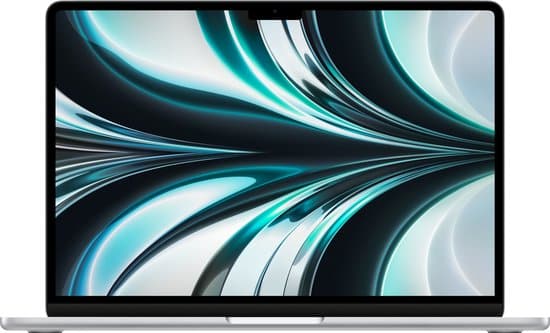 Refurbished Apple MacBook Air (2022) MLXY3ZE/A - 13.6 inch - Apple M2 - 256 GB - Zilver