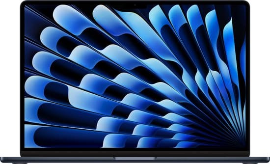 Refurbished Apple Macbook Air (2023) MQKW3N/A - CTO - 15 inch - M2 - 256 GB - Middernacht