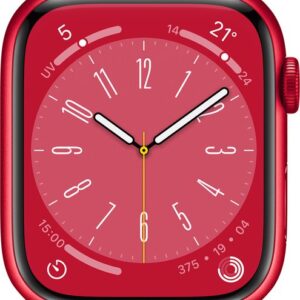 Refurbished Apple Watch Series 8 - 45mm - Rood Aluminium