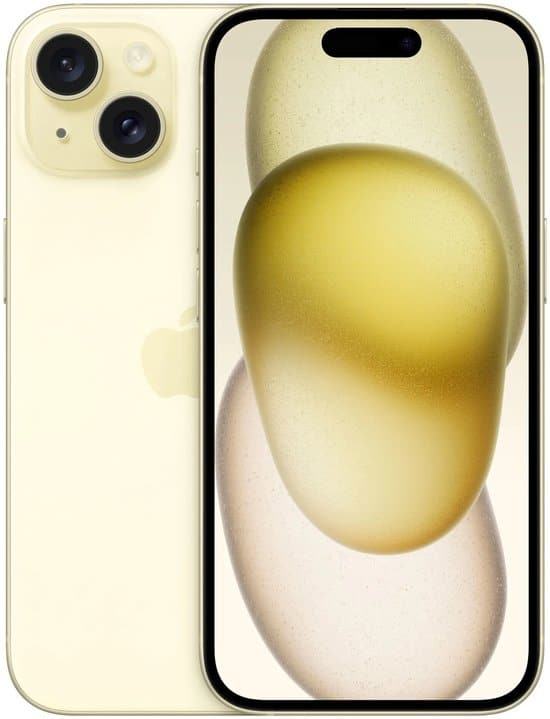 Refurbished Apple iPhone 15 - 512GB - Yellow