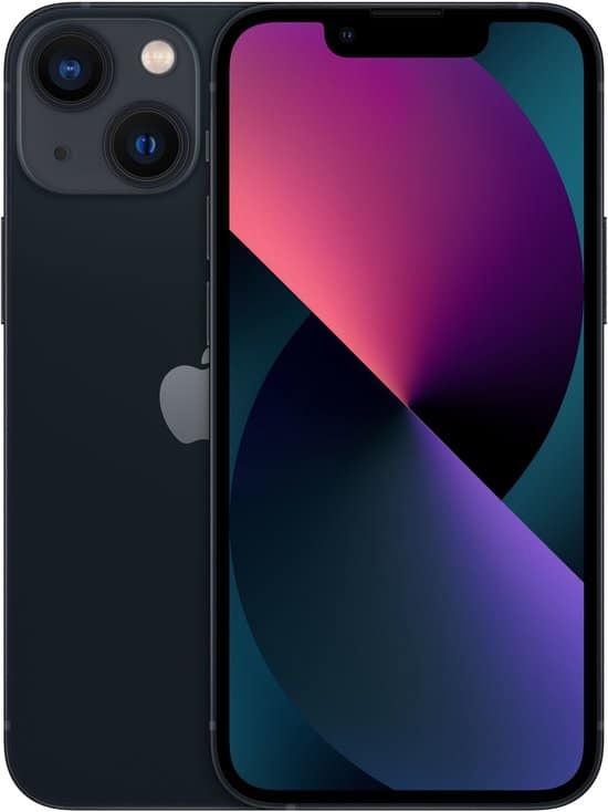 Refurbished Apple iPhone 13 mini - 128GB - Zwart